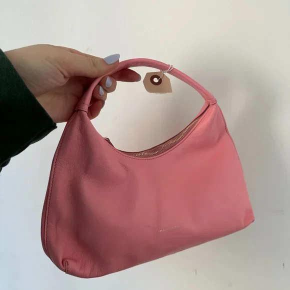 ❌SOLD❌Mansur Gavriel Mini Candy Hand Bag Calfskin Leather Light Pink - Picture 3 of 11